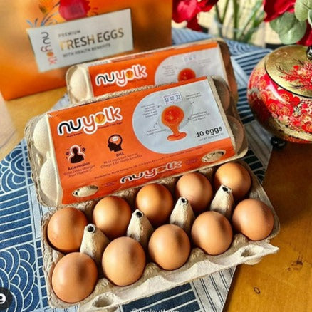 26 Apr) 10 x Nuyolk Jumbo Eggs (650g-800g)