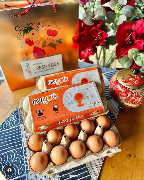 26 Apr) 10 x Nuyolk Regular Eggs (~530g)